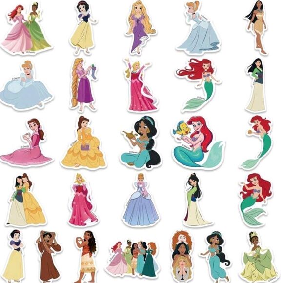 Disney Princess Heroine Stickers - Picture 3 of 7